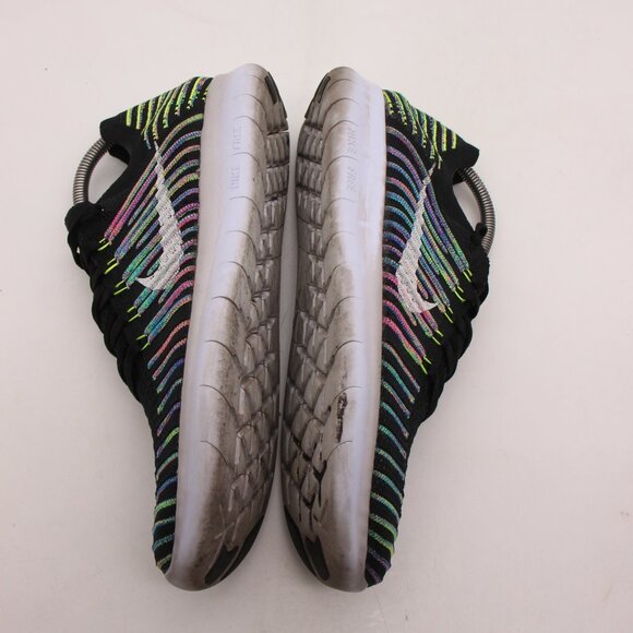 Nike Free RN Flyknit Running Sneakers Men\'s Size 9 Shoes Multicolor 831069-003 main image 7
